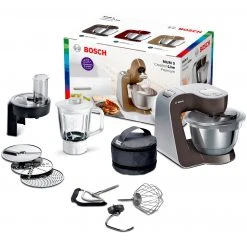 Küchenmaschinen Bosch MUM58A20, Küchenmaschine (edelstahl/braun) -Kochen & Backen Soldes Bosch MUM58A20 K chenmaschine@@9gk2dh64 3