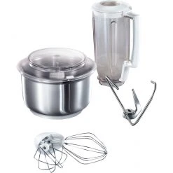 Küchenmaschinen Bosch MUM6N21 Universal Plus, Küchenmaschine (weiß/silber) -Kochen & Backen Soldes Bosch MUM6N21 universal plus K chenmaschine@@9gk3dh03 2
