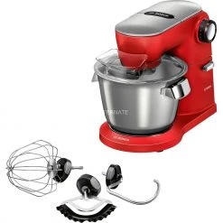 Küchenmaschinen Bosch OptiMUM MUM9A66R00, Küchenmaschine (rot/silber)
