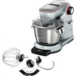 Küchenmaschinen Bosch OptiMUM MUM9AX5S00, Küchenmaschine (silber, Mit Profi-Patisserie-Set)