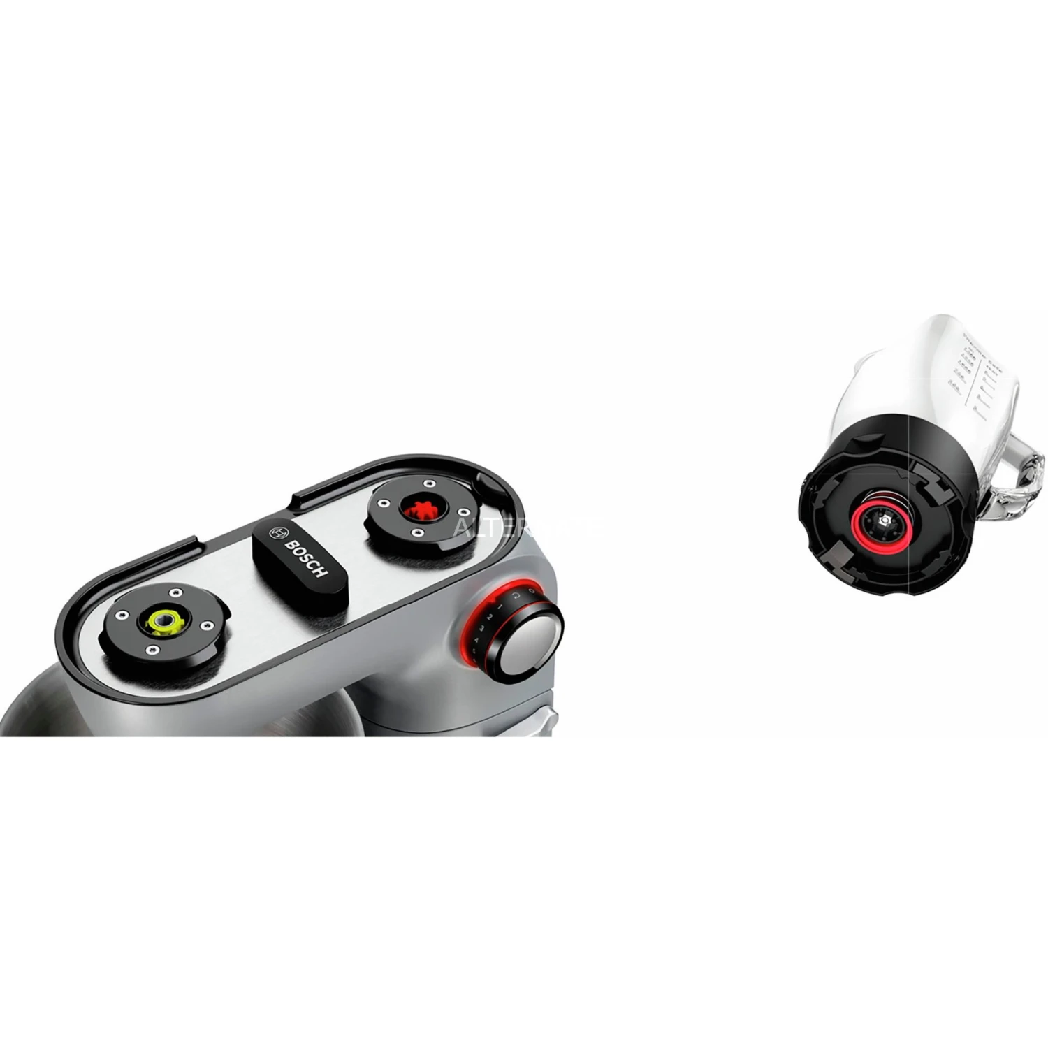 Küchenmaschinen Bosch OptiMUM MUM9AX5S00, Küchenmaschine (silber, Mit Profi-Patisserie-Set) 7 Küchenmaschinen Bosch OptiMUM MUM9AX5S00, Küchenmaschine (silber, Mit Profi-Patisserie-Set) – Bild 5