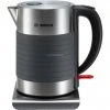 Bosch Wasserkocher Bosch TWK7S05, Wasserkocher (grau/schwarz, 1,7 Liter)
