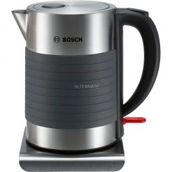 Bosch Wasserkocher Bosch TWK7S05, Wasserkocher (grau/schwarz, 1,7 Liter)