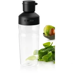 Vakuumierer Bosch Vakuum-2Go-Flasche, Trinkflasche (transparent/schwarz, 500ml) -Kochen & Backen Soldes Bosch Vakuum 2Go Flasche Trinkflasche@@9gmjz02 3