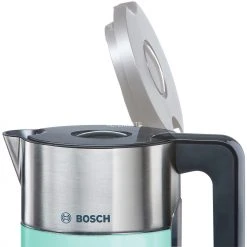 Bosch Wasserkocher Styline TWK8612P (türkis, 1,5 Liter) -Kochen & Backen Soldes Bosch Wasserkocher Styline TWK8612P@@9gwldy06 2