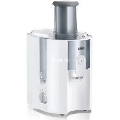 Braun IdentityCollection Spin Juicer J 500, Entsafter (weiß/edelstahl)