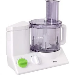 Küchenmaschinen Braun Kompakt-Küchenmaschine FP 3010 TributeCollection (weiß/grün)