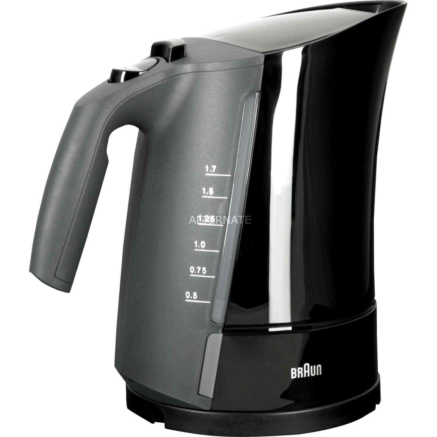 Braun MultiQuick 3 WK 300, Wasserkocher (schwarz, 1,6 Liter, Retail) 3 Braun MultiQuick 3 WK 300, Wasserkocher (schwarz, 1,6 Liter, Retail)