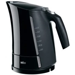 Braun MultiQuick 5 WK 500, Wasserkocher (schwarz, 1,6 Liter, Retail)