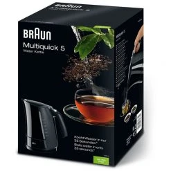 Braun MultiQuick 5 WK 500, Wasserkocher (schwarz, 1,6 Liter, Retail) -Kochen & Backen Soldes Braun MultiQuick 5 WK 500 Wasserkocher@@9gwldb05 3