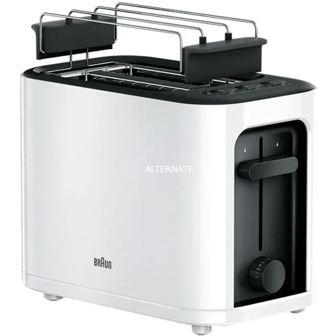 Braun PurEase HT 3010, Toaster (weiß) 3 Braun PurEase HT 3010, Toaster (weiß)