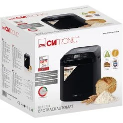 Brotbackautomaten Clatronic BBA 3774, Brotbackautomat (schwarz) -Kochen & Backen Soldes Clatronic BBA 3774 Brotbackautomat@@1797195 5