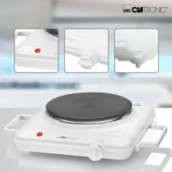 Clatronic EKP 3582, Kochplatte (weiß) 8 Clatronic EKP 3582, Kochplatte (weiß) -Kochen & Backen Soldes Clatronic EKP 3582 Kochplatte@@9ghcec04 2