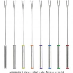 Fondues Clatronic FD 3516, Fondue (edelstahl/schwarz) 12 Fondues Clatronic FD 3516, Fondue (edelstahl/schwarz) -Kochen & Backen Soldes Clatronic FD 3516 Fondue@@1864187 4