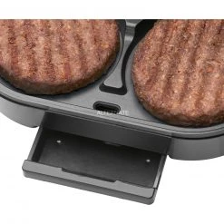 Kontaktgrills Clatronic Hamburger-Grill HBM 3696, Kontaktgrill (edelstahl/schwarz, 1.000 Watt) -Kochen & Backen Soldes Clatronic Hamburger Grill HBM 3696 Kontaktgrill@@1816215 2
