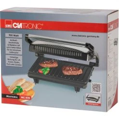 Kontaktgrills Clatronic Kontaktgrill MG 3519 (edelstahl/schwarz, 700 Watt) -Kochen & Backen Soldes Clatronic Kontaktgrill MG 3519@@9ggedc12 3