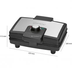 Clatronic WA 3606, Waffeleisen (schwarz/edelstahl) 12 Clatronic WA 3606, Waffeleisen (schwarz/edelstahl) -Kochen & Backen Soldes Clatronic WA 3606 Waffeleisen@@9gbkdc23 4