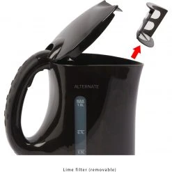 Clatronic WK 3462, Wasserkocher (schwarz, 1 Liter) -Kochen & Backen Soldes Clatronic WK 3462 Wasserkocher@@9gwldc31 3