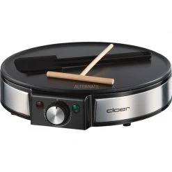 Crepes-Maker Cloer 6630, Crêpesmaker (edelstahl/schwarz)