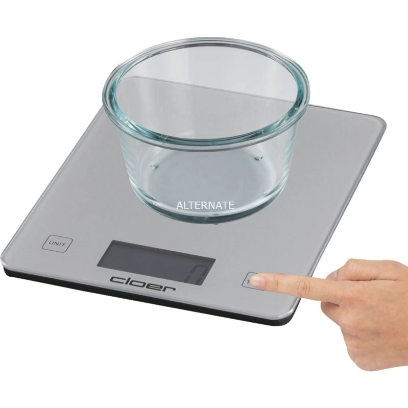 Küchenwaagen Cloer 6878, Küchenwaage (silber) 4 Küchenwaagen Cloer 6878, Küchenwaage (silber) – Bild 2