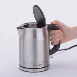 Cloer Edelstahl-Wasserkocher 4519 (edelstahl, 1 Liter) -Kochen & Backen Soldes Cloer Edelstahl Wasserkocher 4519@@1675544 2