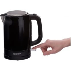 Cloer Edelstahl-Wasserkocher 4520 (schwarz, 1,7 Liter) -Kochen & Backen Soldes Cloer Edelstahl Wasserkocher 4520@@1675549 4
