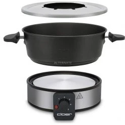 Fondues Cloer Fondue 6679 (schwarz) -Kochen & Backen Soldes Cloer Fondue 6679@@1675959 4