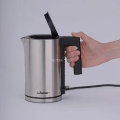 Cloer Mini-Wasserkocher 4990 (edelstahl/schwarz, 0,8 Liter) -Kochen & Backen Soldes Cloer Mini Wasserkocher 4990@@1696559 2
