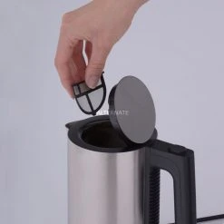 Cloer Mini-Wasserkocher 4990 (edelstahl/schwarz, 0,8 Liter) -Kochen & Backen Soldes Cloer Mini Wasserkocher 4990@@1696559 4