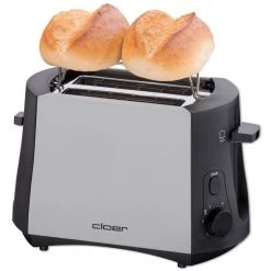 Cloer Toaster 3410 (aluminium/schwarz) -Kochen & Backen Soldes Cloer Toaster 3410@@9gttdc01 2