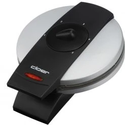 Cloer Waffelautomat 1629, Waffeleisen (silber/schwarz, Retail)