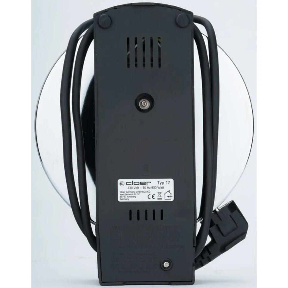 Cloer Waffeleisen 171 (weiß/schwarz) 7 Cloer Waffeleisen 171 (weiß/schwarz) – Bild 5