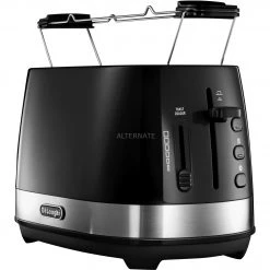 DeLonghi CTLA 2103, Toaster (schwarz/edelstahl)