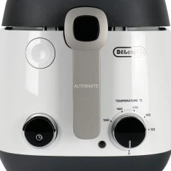 Fritteusen Mit Öl DeLonghi Fritteuse FS 6067 (weiß/grau) -Kochen & Backen Soldes DeLonghi Fritteuse FS 6067 @@9gff1d17 3