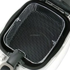 Fritteusen Mit Öl DeLonghi Fritteuse FS 6067 (weiß/grau) -Kochen & Backen Soldes DeLonghi Fritteuse FS 6067 @@9gff1d17 4