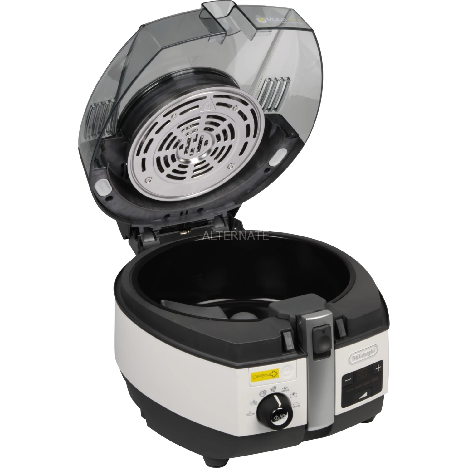 DeLonghi MultiFry Extra Chef FH1394, Heißluftfritteuse (silber) 4 DeLonghi MultiFry Extra Chef FH1394, Heißluftfritteuse (silber) – Bild 2