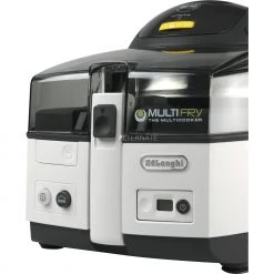 DeLonghi MultiFry FH1163, Heißluftfritteuse (silber/schwarz) -Kochen & Backen Soldes DeLonghi MultiFry FH1163 Hei luftfritteuse@@9gff1d10 3