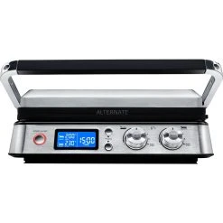 Kontaktgrills DeLonghi MultiGrill CGH1030D, Kontaktgrill (silber/schwarz, 2.000 Watt)