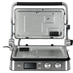 Kontaktgrills DeLonghi MultiGrill CGH 1012D, Kontaktgrill (silber/schwarz, 2.000 Watt) -Kochen & Backen Soldes DeLonghi MultiGrill CGH 1012D Kontaktgrill@@1739233 2