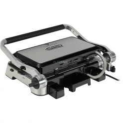 Kontaktgrills DeLonghi MultiGrill CGH 1012D, Kontaktgrill (silber/schwarz, 2.000 Watt) -Kochen & Backen Soldes DeLonghi MultiGrill CGH 1012D Kontaktgrill@@1739233 3