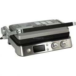 Kontaktgrills DeLonghi MultiGrill CGH 1020D, Kontaktgrill (silber/schwarz, 2.000 Watt)