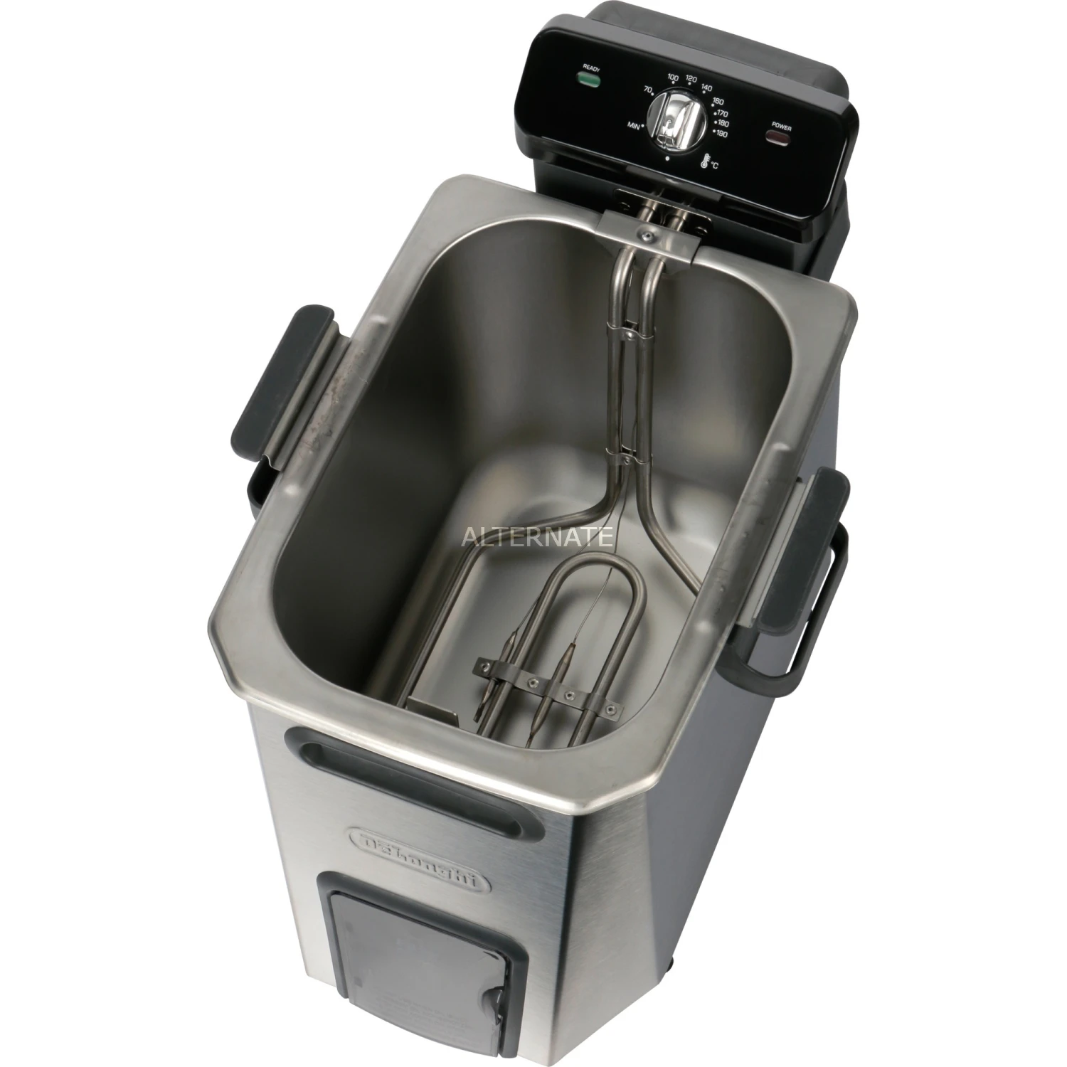 Fritteusen Mit Öl DeLonghi PremiumFry F 44532.CZ , Fritteuse (edelstahl (gebürstet)/schwarz) 5 Fritteusen Mit Öl DeLonghi PremiumFry F 44532.CZ , Fritteuse (edelstahl (gebürstet)/schwarz) – Bild 3