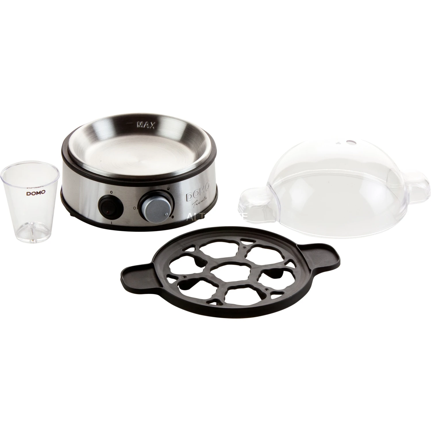 Domo Eierkocher DO9142EK (edelstahl/schwarz) 4 Domo Eierkocher DO9142EK (edelstahl/schwarz) – Bild 2