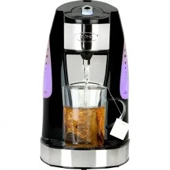 Domo Heißwasserspender My Tea DO482WK , Wasserkocher (schwarz, 1,5 Liter)