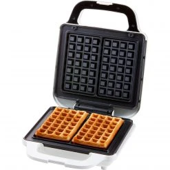 Domo Tasty Waffle XL, Waffeleisen (weiß/edelstahl) -Kochen & Backen Soldes Domo Tasty Waffle XL Waffeleisen@@1868032 3