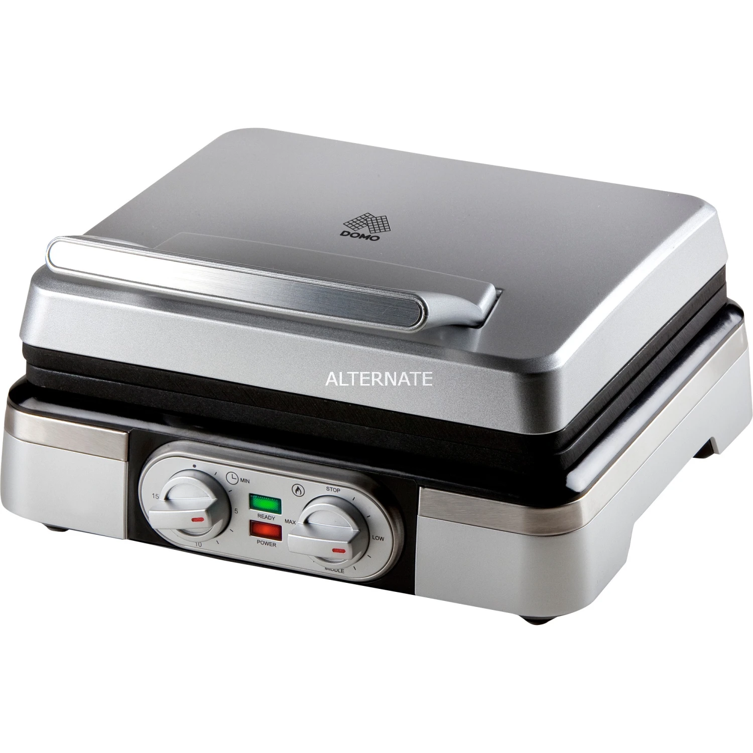Domo Waffeleisen DO9149W (silber) 3 Domo Waffeleisen DO9149W (silber)