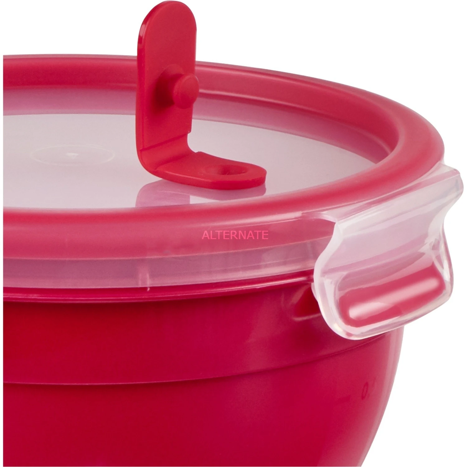 Zubehör Für Backofen Emsa CLIP & MICRO Mikrowellendose 1,1 Liter (rot, Rund, Mit Deckel) 4 Zubehör Für Backofen Emsa CLIP & MICRO Mikrowellendose 1,1 Liter (rot, Rund, Mit Deckel) – Bild 2