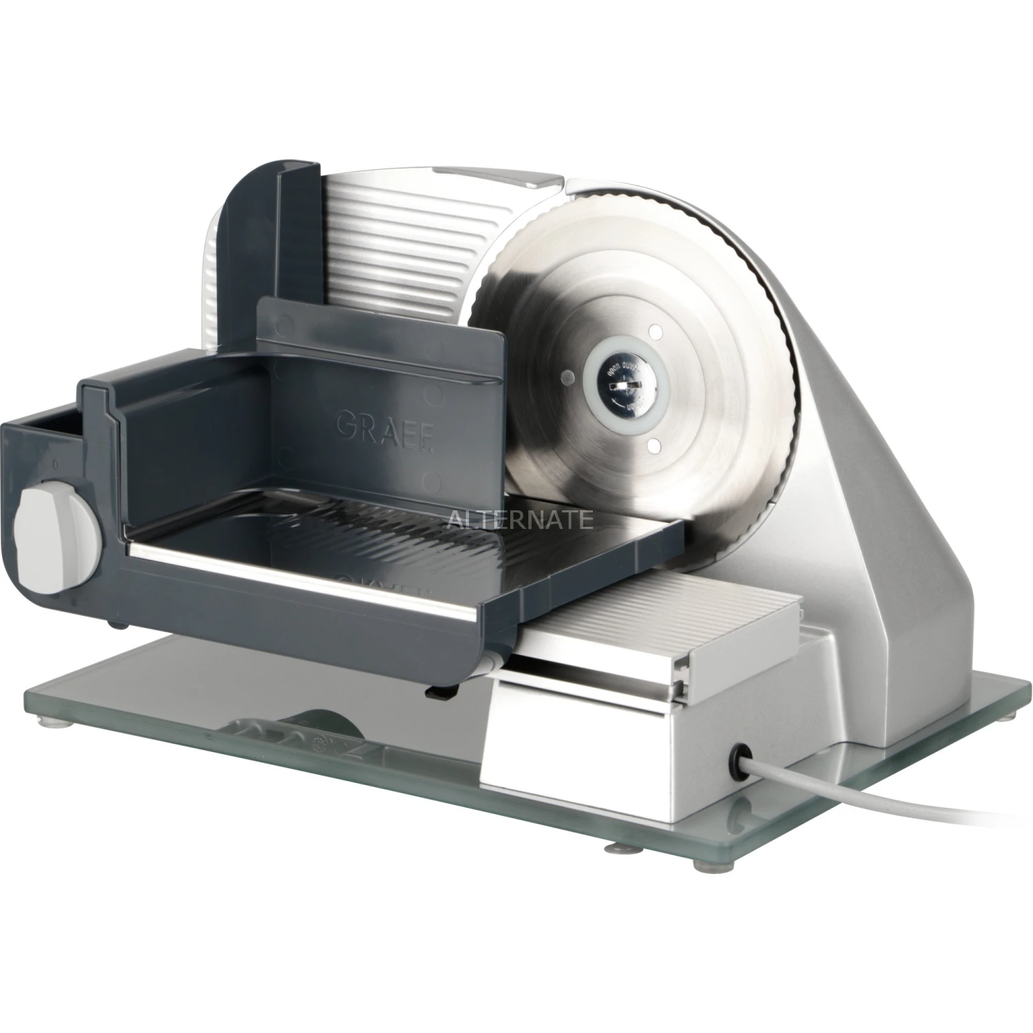 Graef Classic C20, Allesschneider (silber) 4 Graef Classic C20, Allesschneider (silber) – Bild 2