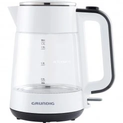Grundig Wasserkocher WK 5860 (weiß/schwarz, 1,7 Liter)