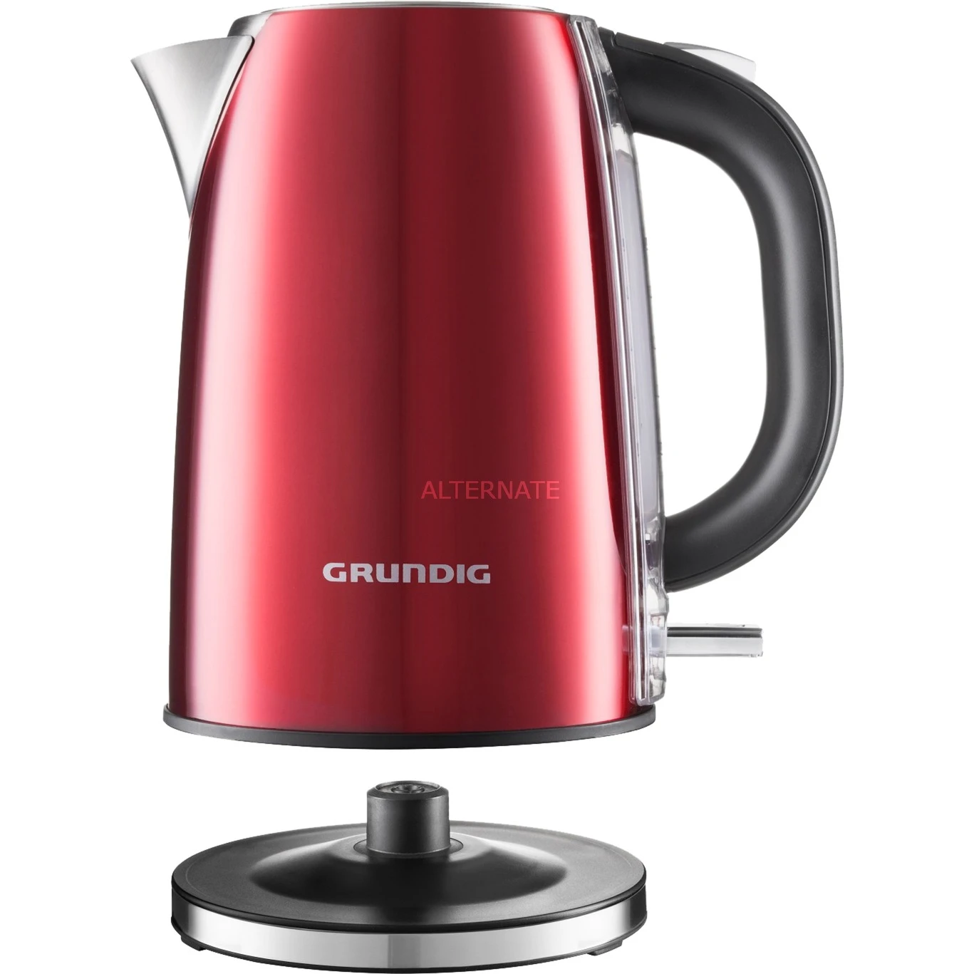 Grundig Wasserkocher WK 6330 (rot, 1,7 Liter) 4 Grundig Wasserkocher WK 6330 (rot, 1,7 Liter) – Bild 3